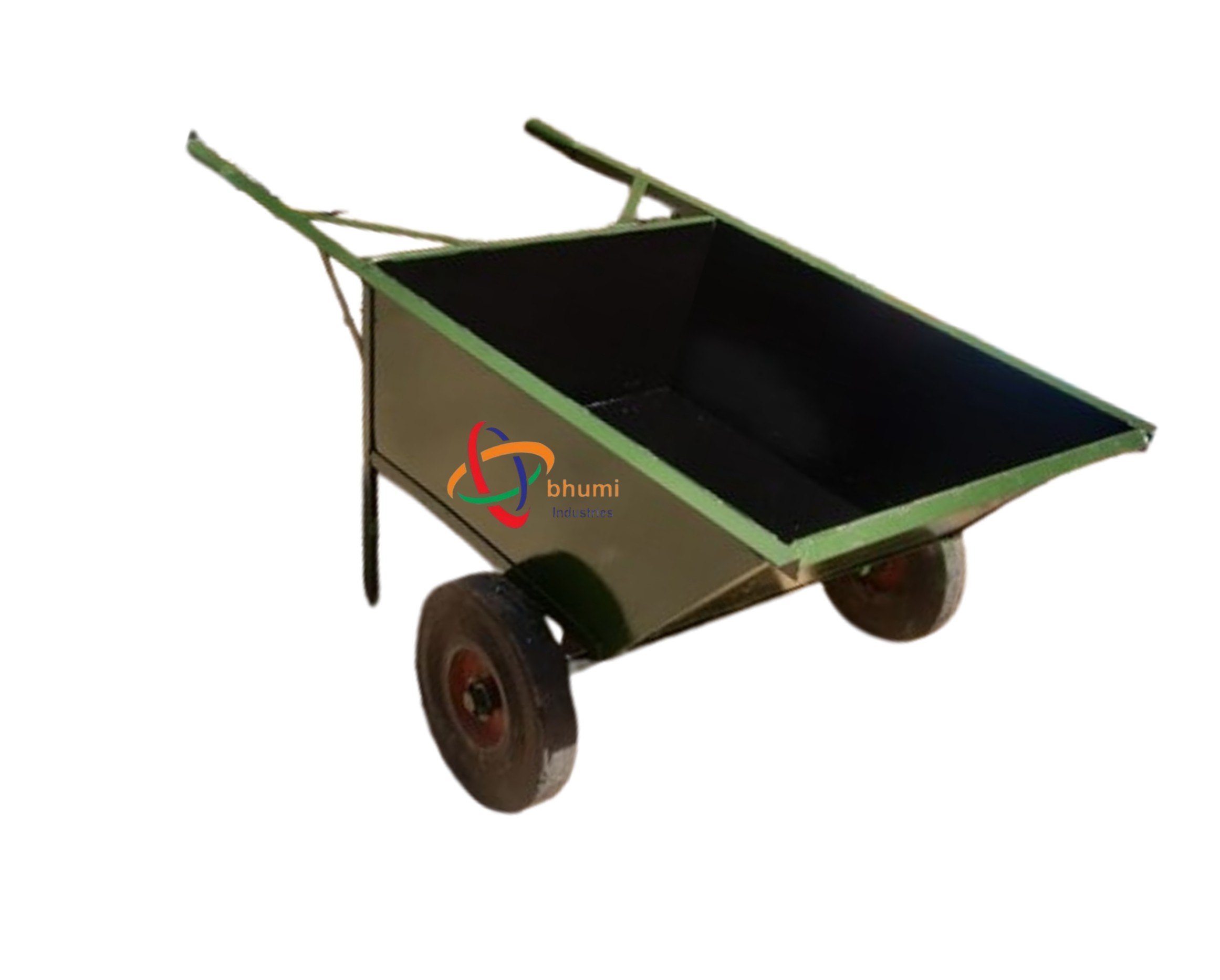 Wheel barrow fabricated body